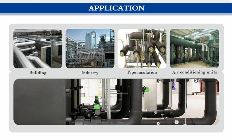 Class 0 Rubber Thermal Insulation Sound Deadening Material