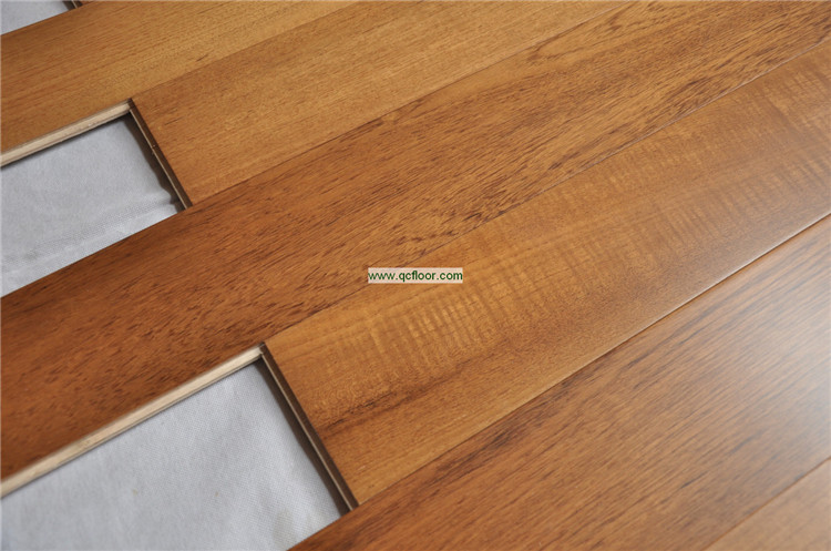 Water-Proof Burma Teak Natural engineered wood flooring