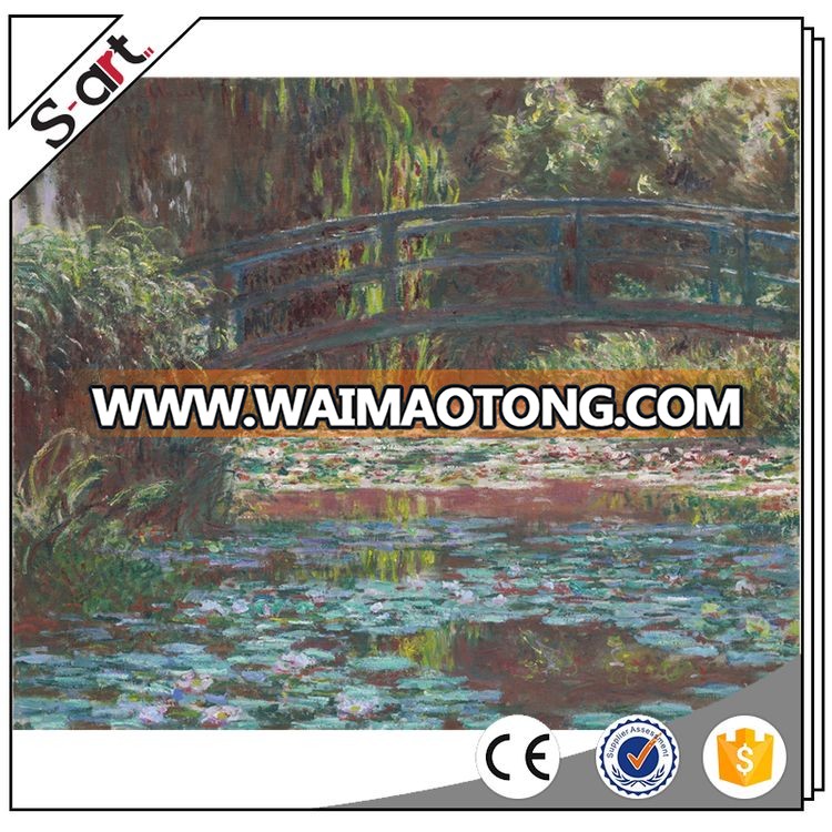 China factory excellent performance claude monet water lily pond