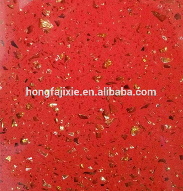 hongfa lianfeng 60*60cm white sparkle quartz stone countertop