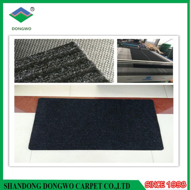 24x36 inch Polyester pile and Latex Backing Outdoor Anti Slip Door Mat