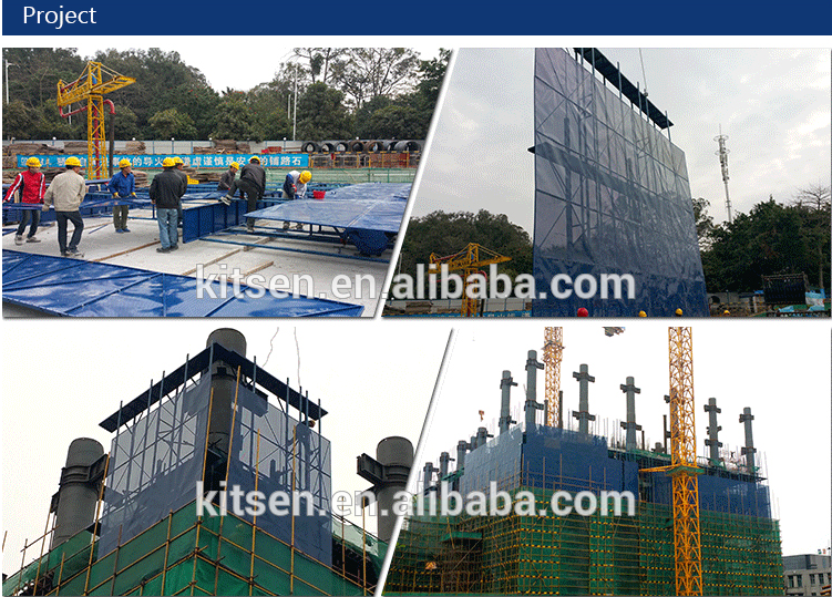 High efficiency Advanced Concrete Formwork Automatic Climbing Scaffolding System