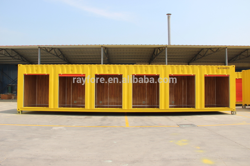 rolling shutter door 40ft high cube side open Storage shipping Container for sale