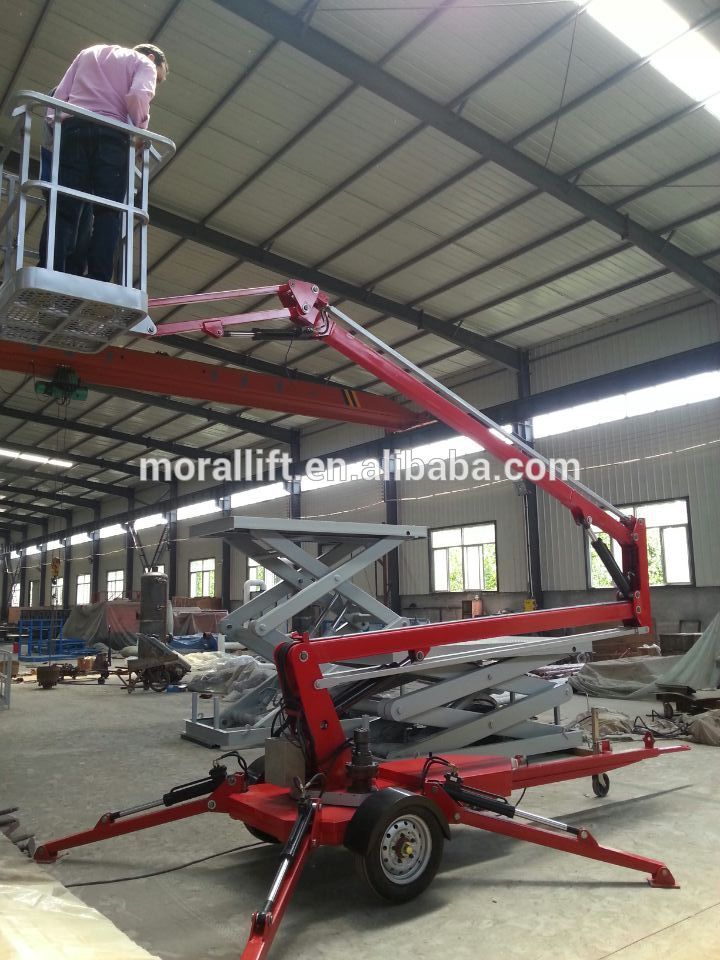 Self Propelled Articulated Aerial 16m Telescopic Boom Lift on sale