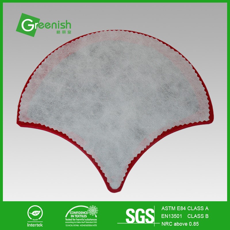 Decorative polyester felt fabric felt covered panels