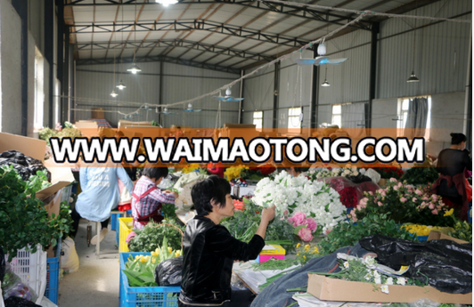 Wholesale silk artificial magnolia flower for wedding decoration