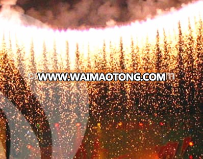 wholesale high quality 3M 45S cold flame waterfall stage fireworks for sale