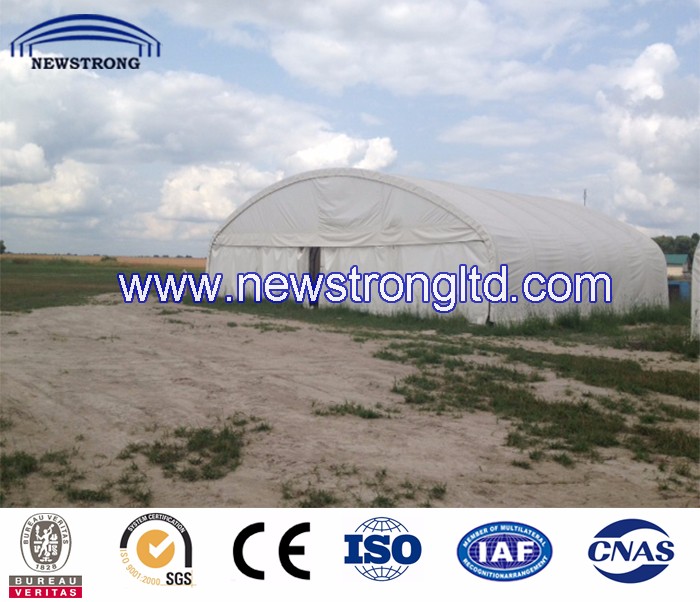 Portable Clear Span Fabric Building for sale