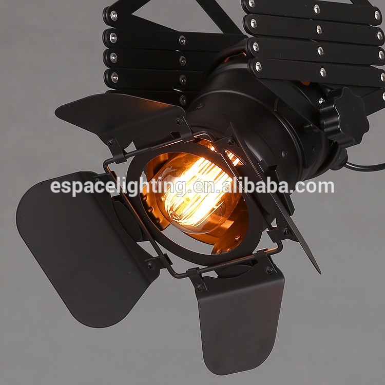 Restaurant/bar Camera LED contemporary ceiling light hanging indoor