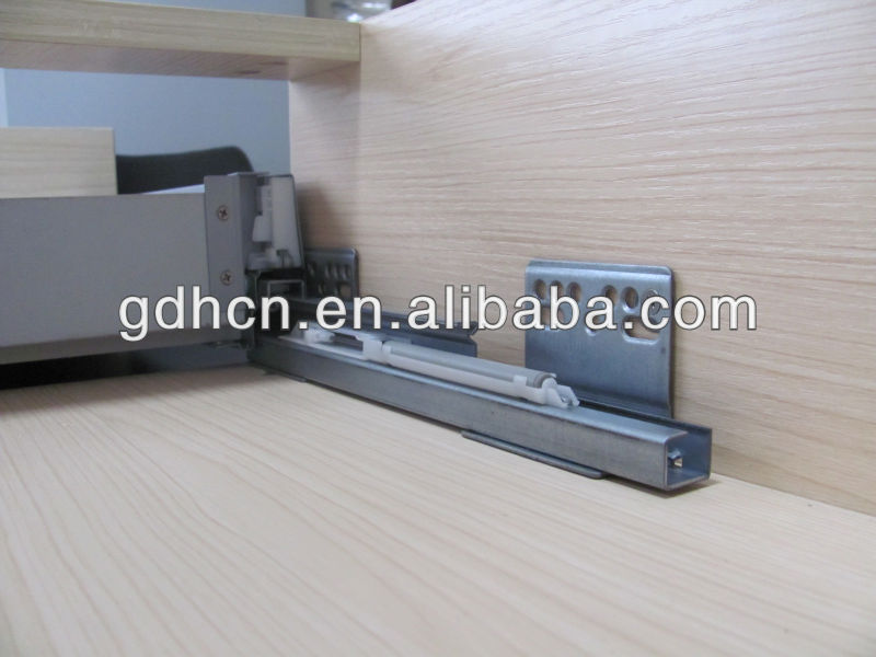 Full extension Face frame side board drawer slide