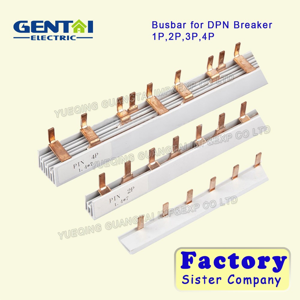 Good Quality Cheaper 1P 2P 3P DPN Breaker Electrical Copper Busbar