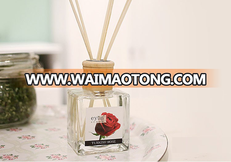 empty clear reed diffuser glass bottle for gift