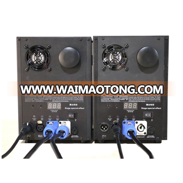 600W DMX and Remote control mini cold spark fountain machine for event stage wedding