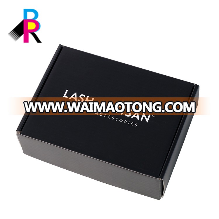 Custom Logo Printing Folding Flat Corrugated Packaging Shipping Mailer Post Box