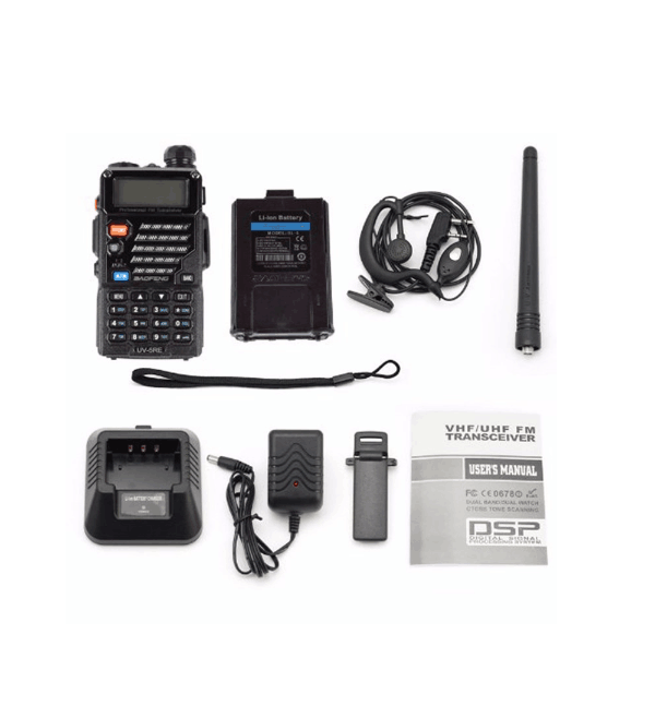 Baofeng UV-5RE tri-band 8W two way radio PC programming Popular Digital Wireless Walkie Talkie