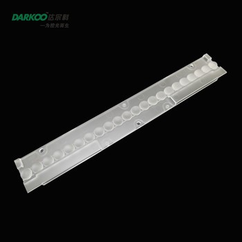 SMD Optical LED Linear Lens For Office Lighting Application spreadlight lens