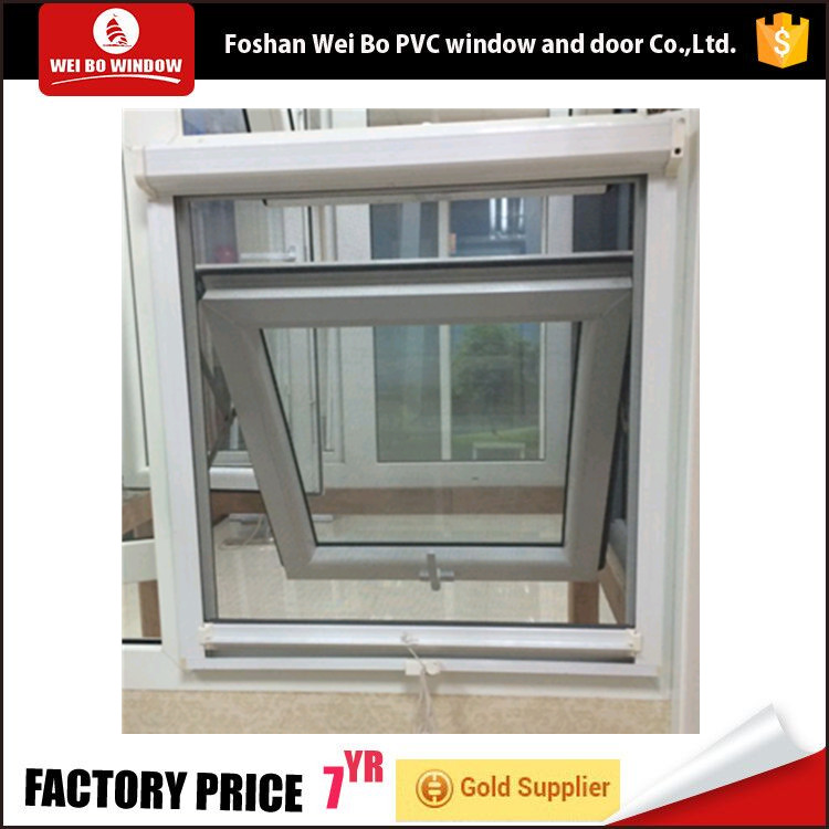 2018 Plastic cheap house pvc awning windows for sale