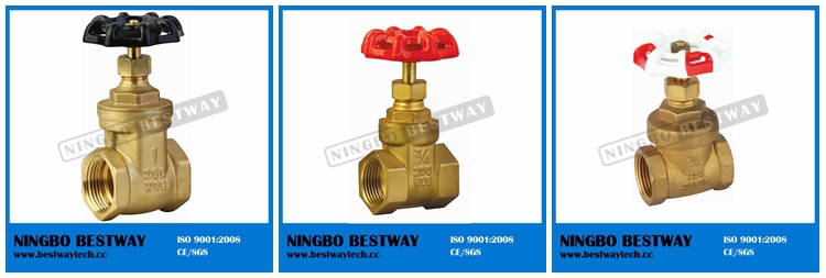 200WOG Brass Gate Valve for Water Supply