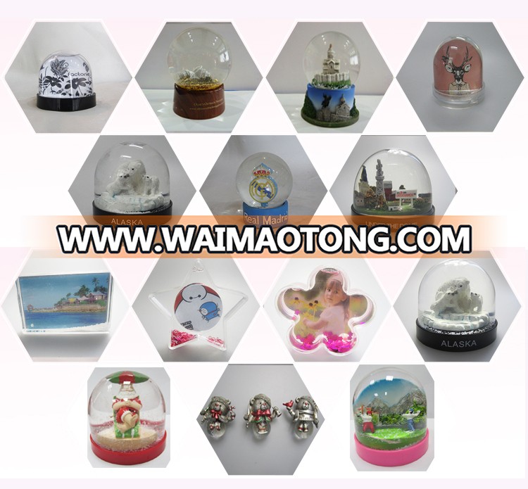 Unique Snow Globe For Tourist Souvenir Fairy Resin Waterball