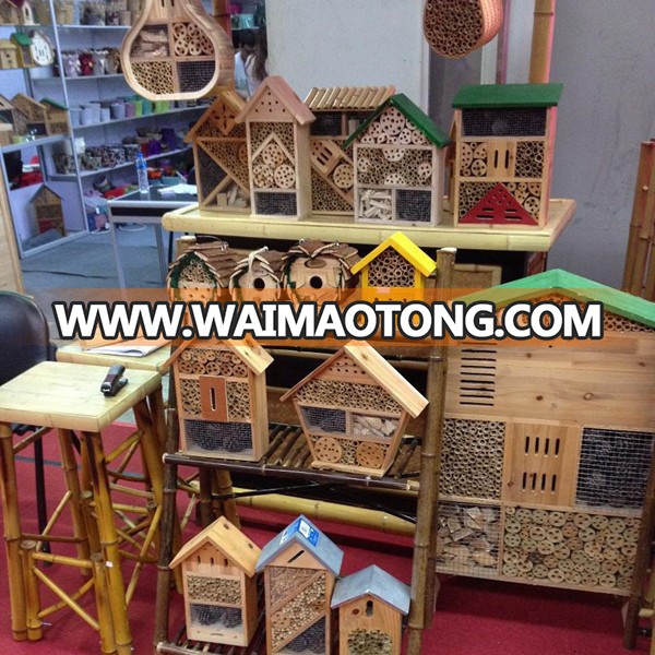 Solid Wood Handmade Unique and Colorful Hanging Bird Houses