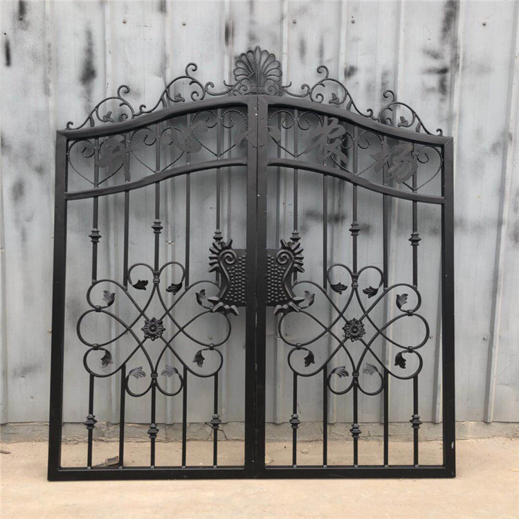 Iron door can be customized processing villa courtyard door home decoration iron door