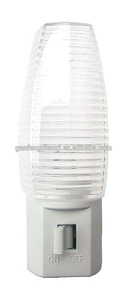 UL ETL CE listed 4w 7w incandescent bulb night light with on-off switch