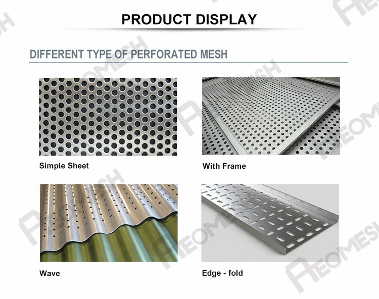 Made in Guangzhou Professional Factory Flower punching version Decorative Metal Perforated Mesh