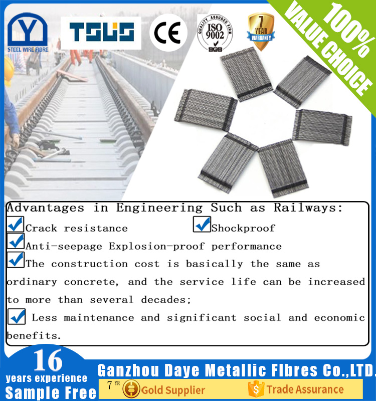 Hot Product Steel Fiber for Concrete Reinforcement and Building Material