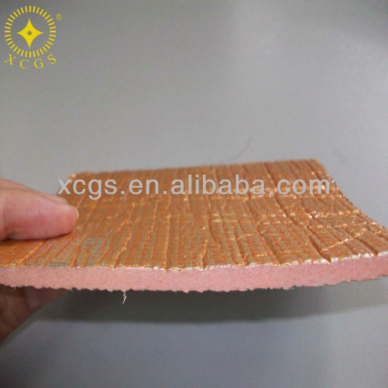 Silver xpe heat resistant foam insulation