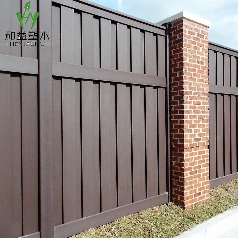 Wpc wood plastic composite fence gate