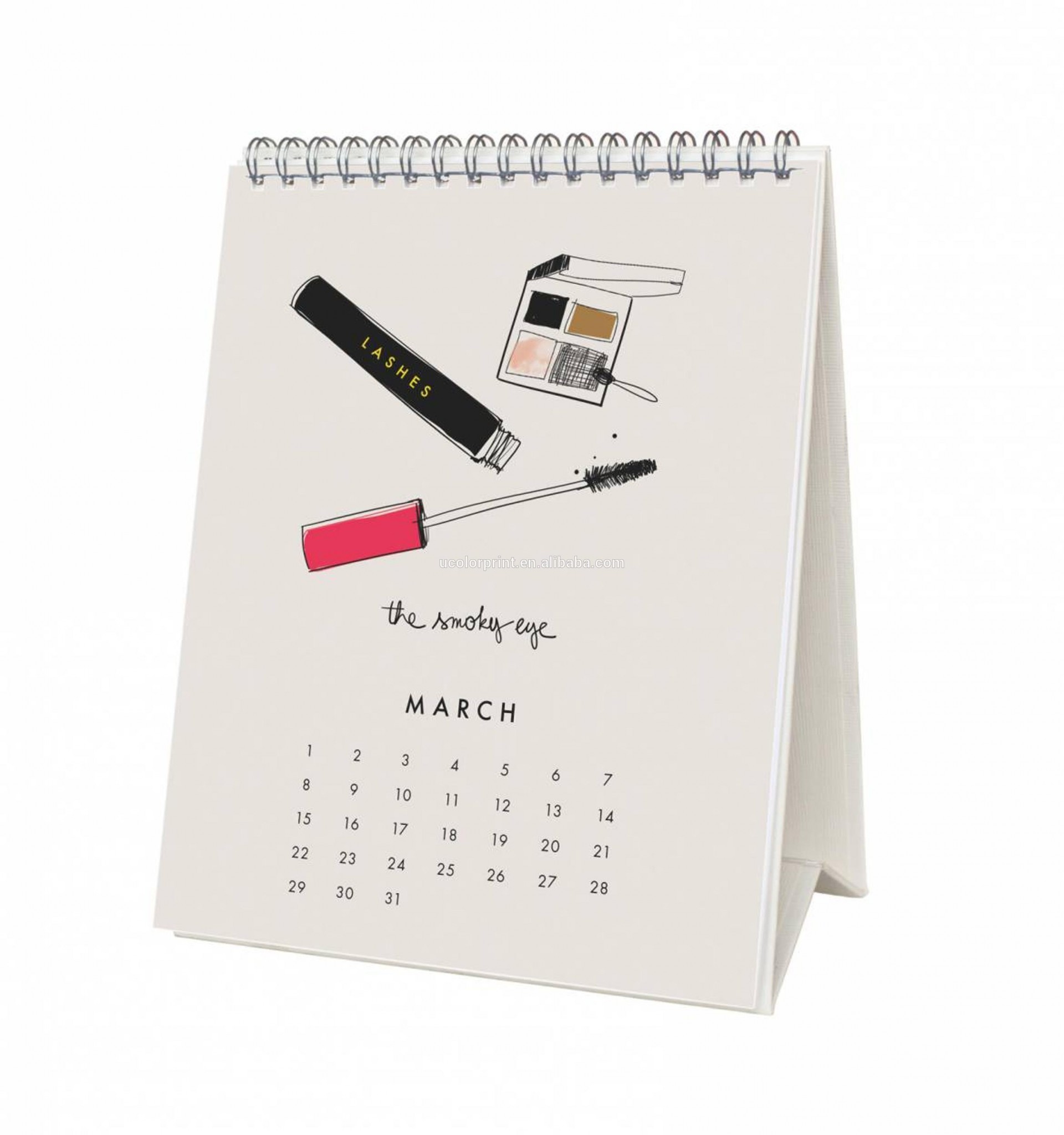 2020 custom printing cheap desk table calendar for gift