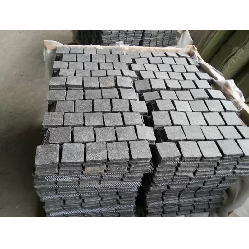 G684 Pearl Black Granite Basalt Outdoor Paver Stone