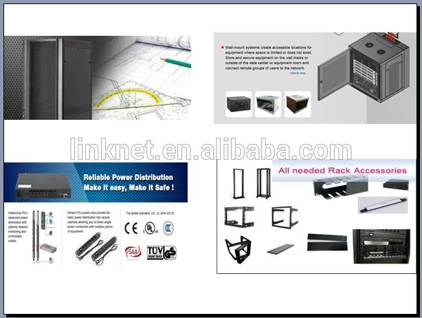 4U,6U,9U,12U,15U Linknet wall mounted 19'' strong front swing door network rack + automatically install the front door