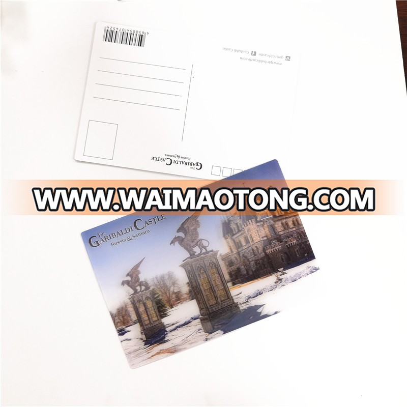 3d postcard 3d lenticular postcards for promotion