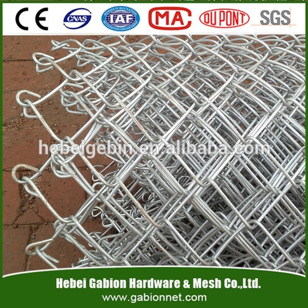 6' x 50' Galvanized Chain link fence for boundary wall for sale