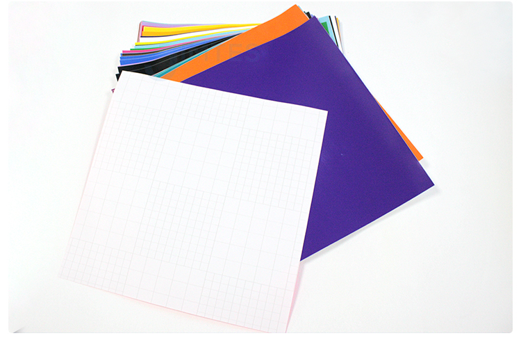 12"x12" color cutting Assorted pvc self adhesive vinyl sheets for sale