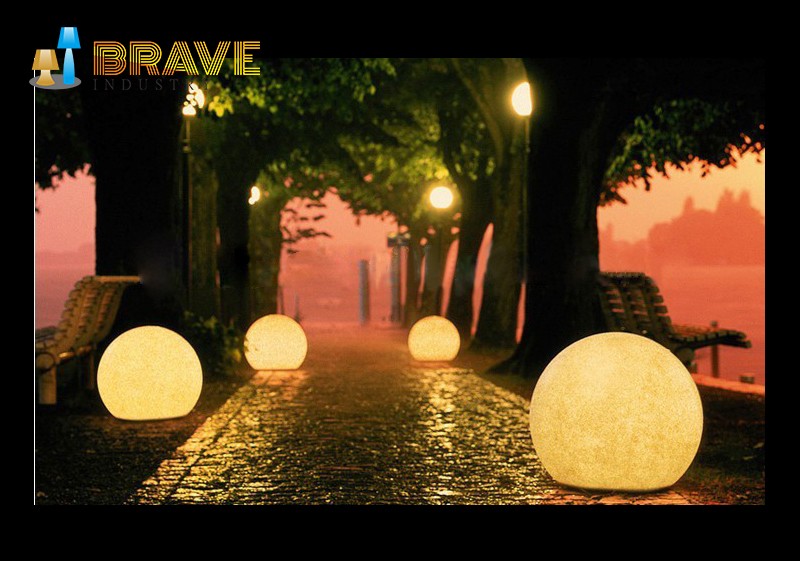 2020 New product IP65 waterproof modern romantic decorative rgb lighting ball for home garden swimming pool