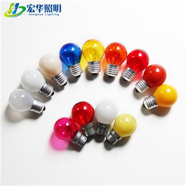 G40 G45 C35 beautiful globe candle colorful incandescent bulb for decoration