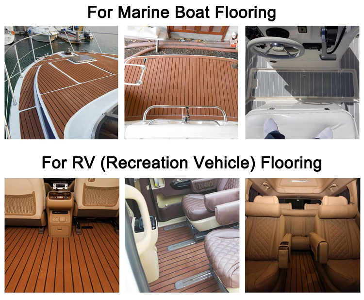 Melors Marine Flooring Faux Teak Flooring Supplier