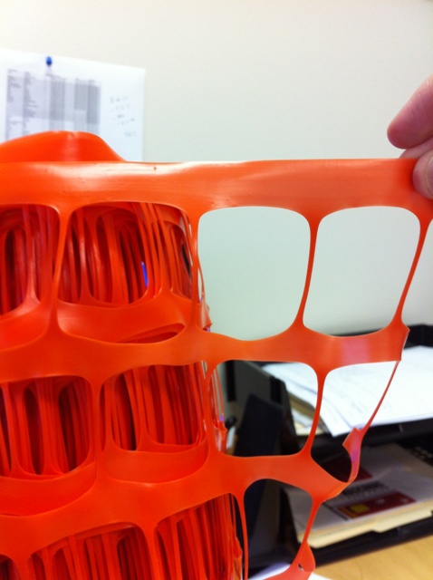 HDPE Orange Snow Fencing