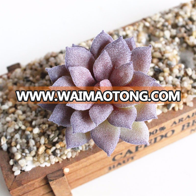 Factory fake plant mini artificial plastic lotus flower succulent plants