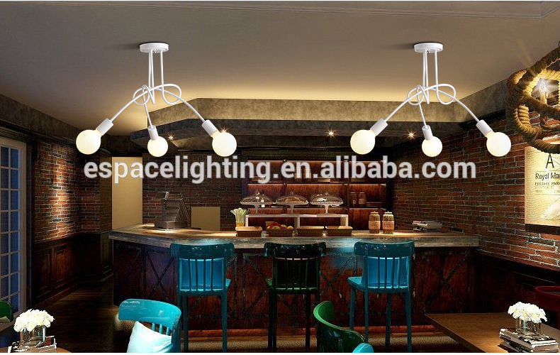 New Vintage Countryside LED Adhere Ceiling Light For Office