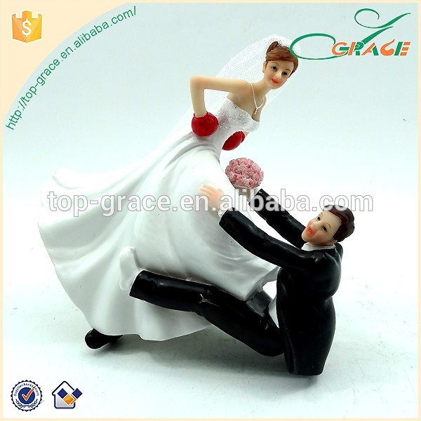 2017 wedding supplies just married funny wedding cake topper funny party favor