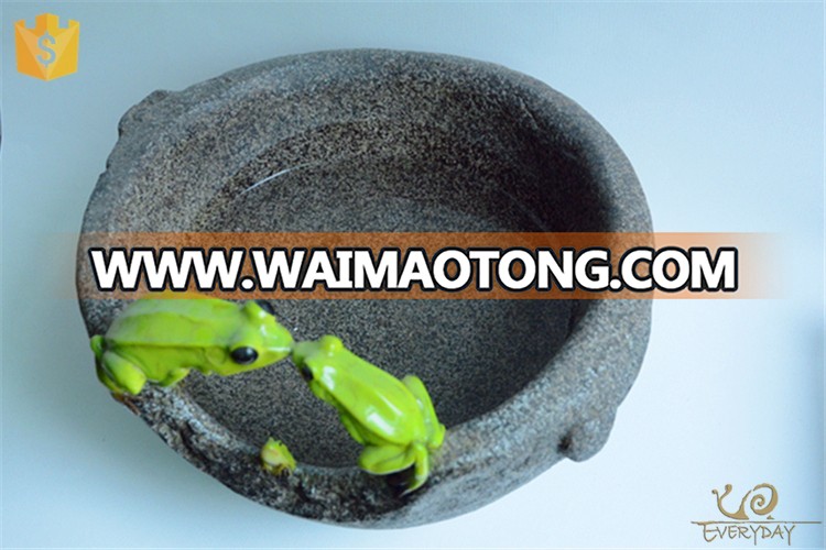 Wholesale Cheap Garden Resin Animal Big Planter Pot Artificial Large Bonsai Flower Pot