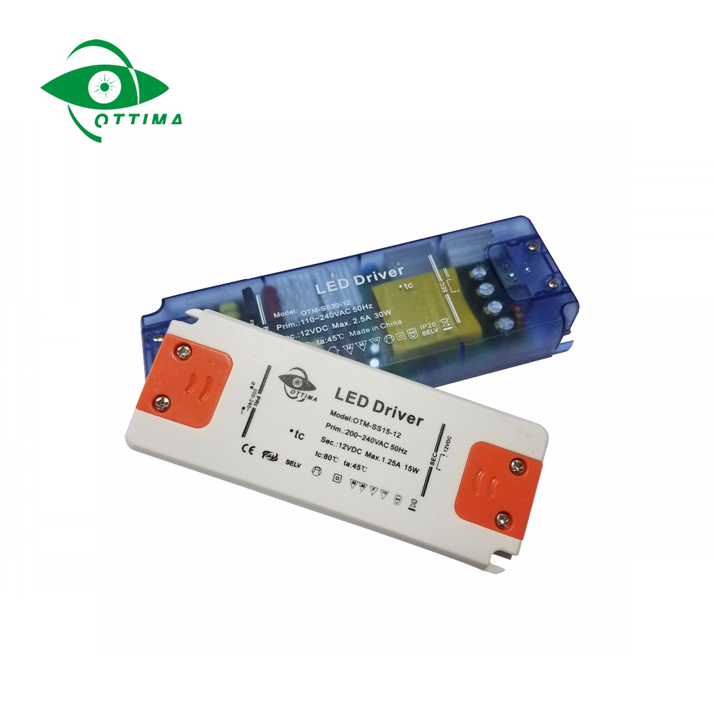 slim led driver module 12v 24v 40w switch mode led  power supply with size 165*50*16.5mm