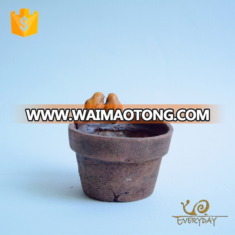 Wholesale Cheap Decorations Vintage Plant Pot Mini Bulk Home Goods Bird Flower Pot for Sale