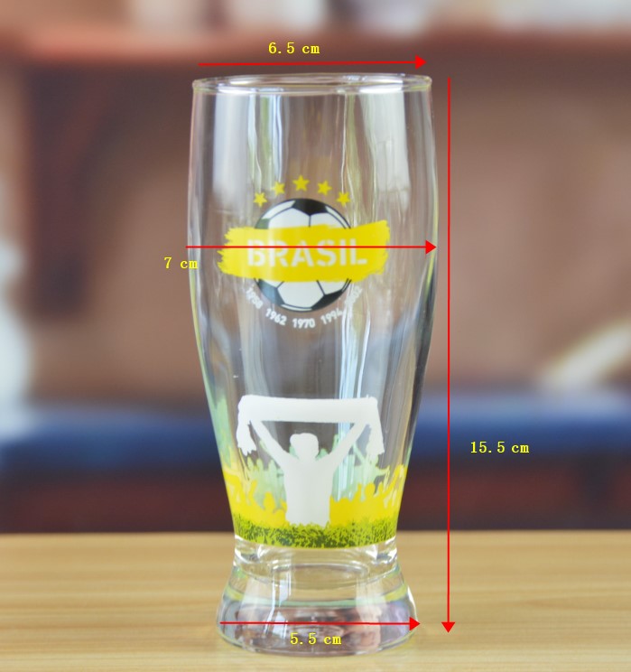 10 oz Mini Football Glass Beer Cup