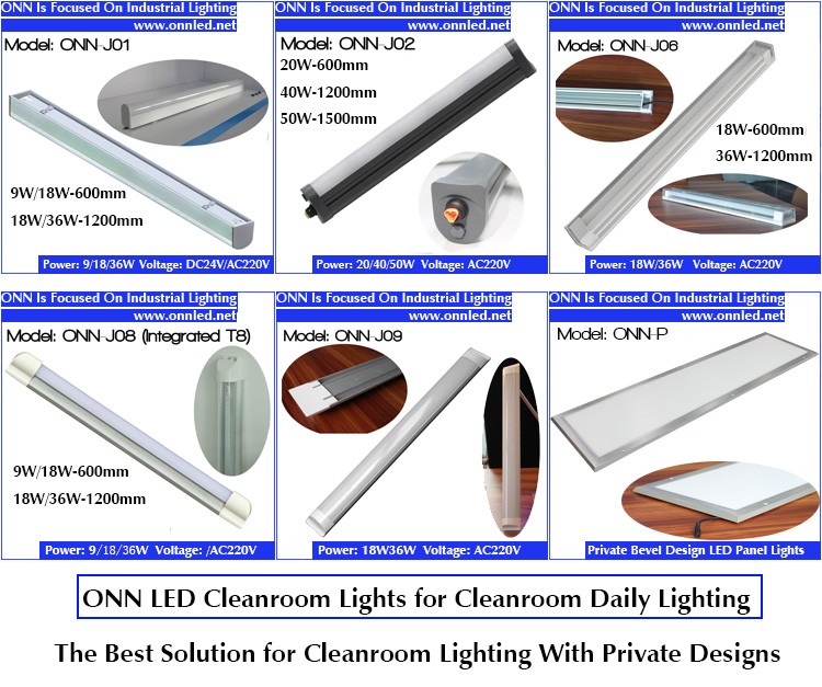 OJ-J02 Warehouse Lighting Fixtures IP65 Tri-proof LED Lights