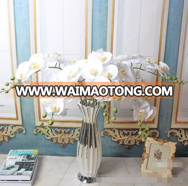 Wholesale 9 heads artificial phalaenopsis flower