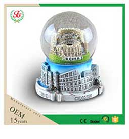 Beauty Color Crystal Snow Globe Water Ball